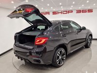 USED 2016 16 BMW X6 3.0 M50D (381 PS) AUTO XDRIVE ( EURO 6 ) S/S 5DR + M PERFORMANCE BODY KIT + PRO NAV + E/M/HEATED SPORTS LEATHERS + HEAD UP + HARMAN KARDON + SOFT DOOR CLOSURE + MEDIA + CRUISE + PRIVACY + R/CAMERA + F-R PARK + 20S + XENON - LED + E/BOOT 20S+SOFT CLOSE+XENON+TINTS+LEATHER+HEAD UP+NAV+CRUISE