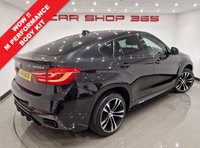 USED 2016 16 BMW X6 3.0 M50D (381 PS) AUTO XDRIVE ( EURO 6 ) S/S 5DR + M PERFORMANCE BODY KIT + PRO NAV + E/M/HEATED SPORTS LEATHERS + HEAD UP + HARMAN KARDON + SOFT DOOR CLOSURE + MEDIA + CRUISE + PRIVACY + R/CAMERA + F-R PARK + 20S + XENON - LED + E/BOOT 20S+SOFT CLOSE+XENON+TINTS+LEATHER+HEAD UP+NAV+CRUISE