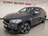 USED 2016 16 BMW X6 3.0 M50D (381 PS) AUTO XDRIVE ( EURO 6 ) S/S 5DR + M PERFORMANCE BODY KIT + PRO NAV + E/M/HEATED SPORTS LEATHERS + HEAD UP + HARMAN KARDON + SOFT DOOR CLOSURE + MEDIA + CRUISE + PRIVACY + R/CAMERA + F-R PARK + 20S + XENON - LED + E/BOOT 20S+SOFT CLOSE+XENON+TINTS+LEATHER+HEAD UP+NAV+CRUISE