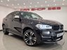 USED 2016 16 BMW X6 3.0 M50D (381 PS) AUTO XDRIVE ( EURO 6 ) S/S 5DR + M PERFORMANCE BODY KIT + PRO NAV + E/M/HEATED SPORTS LEATHERS + HEAD UP + HARMAN KARDON + SOFT DOOR CLOSURE + MEDIA + CRUISE + PRIVACY + R/CAMERA + F-R PARK + 20S + XENON - LED + E/BOOT 20S+SOFT CLOSE+XENON+TINTS+LEATHER+HEAD UP+NAV+CRUISE