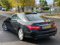 USED 2009 59 MERCEDES-BENZ E-CLASS 3.0 E350 CDI BLUEEFFICIENCY SPORT 2d 231 BHP 