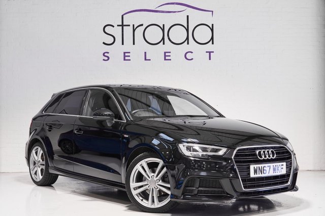 2017 67 Audi A3 2.0 TDI S LINE 5d 148 BHP