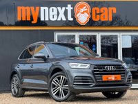 USED 2019 69 AUDI Q5 2.0 TFSI E QUATTRO COMPETITION 5d AUTO 363 BHP HUGE SPEC + DAYTONA GREY + MASSAGE FRONT SEATS + FULL LEATHER + SAT NAV + VIRTUAL COCKPIT + DAB RADIO + 6 MONTHS WARRANTY