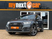 USED 2019 69 AUDI Q5 2.0 TFSI E QUATTRO COMPETITION 5d AUTO 363 BHP HUGE SPEC + DAYTONA GREY + MASSAGE FRONT SEATS + FULL LEATHER + SAT NAV + VIRTUAL COCKPIT + DAB RADIO + 6 MONTHS WARRANTY