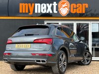 USED 2019 69 AUDI Q5 2.0 TFSI E QUATTRO COMPETITION 5d AUTO 363 BHP HUGE SPEC + DAYTONA GREY + MASSAGE FRONT SEATS + FULL LEATHER + SAT NAV + VIRTUAL COCKPIT + DAB RADIO + 6 MONTHS WARRANTY