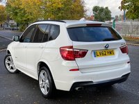 USED 2012 62 BMW X3 2.0L XDRIVE20D M SPORT 5d AUTO 181 BHP 