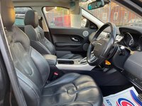 USED 2011 61 LAND ROVER RANGE ROVER EVOQUE 2.2 SD4 DYNAMIC LUX 5d 190 BHP FULL SERVICE HISTORY, BLACK LEATHER, ALLOYS, SAT NAV,PAN ROOF