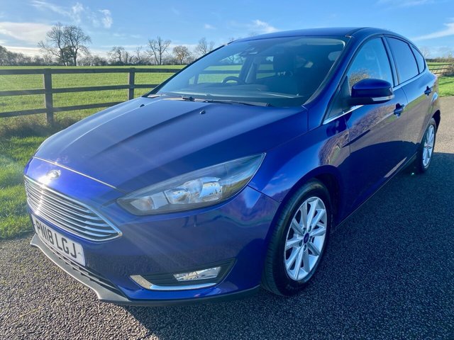 2018 18 Ford Focus 1.0 EcoBoost 125 Titanium 5dr Auto