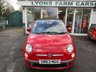 USED 2013 63 FIAT 500C 1.2 LOUNGE CONVERTIBLE 3d 69 BHP Low Mileage, Only &pound;30 Road Tax! Convertible, Just Serviced, NEW MOT, Great fuel economy!