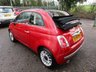 USED 2013 63 FIAT 500C 1.2 LOUNGE CONVERTIBLE 3d 69 BHP Low Mileage, Only &pound;30 Road Tax! Convertible, Just Serviced, NEW MOT, Great fuel economy!
