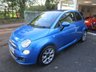 USED 2014 14 FIAT 500C 1.2 S (SPORT) 3d 69 BHP CONVERTIBLE *SAT NAV + 16