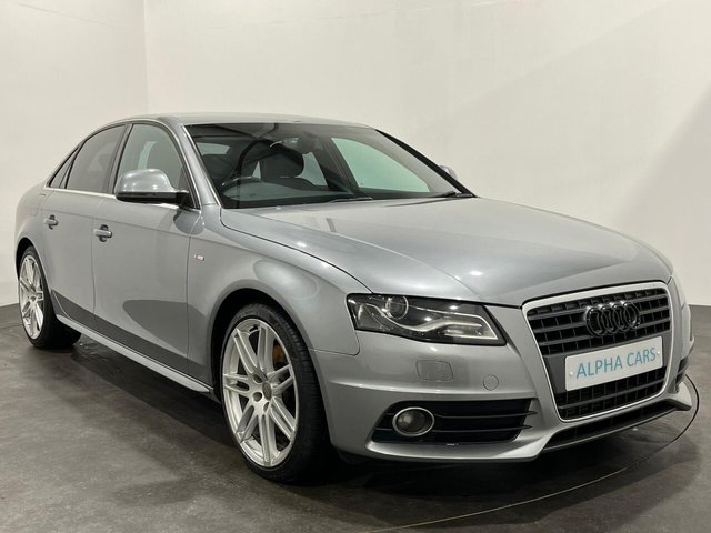 2008 08 Audi A4 2.0 TDI S LINE 4d 141 BHP