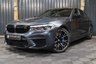 USED 2020 70 BMW M5 4.4 M5 COMPETITION 4d 617 BHP HEAD UP DISPLAY, HARMAN KARDON SOUND, GESTURE CONTROL, HEATED FRONT AND REAR SEATS, 360 CAMERA, WIRELESS CHARGING AND MORE
