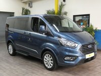 USED 2019 69 FORD TOURNEO CUSTOM 2.0 RS 128 BHP Titanium Independence WAV VEHICLE WHEELCHAIR ACCESSIBLE PROFESSIONAL CONVERSION NO VAT APP BASED SAT NAV HEATED SEATS CRUISE PARKING SENSORS