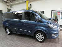 USED 2019 69 FORD TOURNEO CUSTOM 2.0 RS 128 BHP Titanium Independence WAV VEHICLE WHEELCHAIR ACCESSIBLE PROFESSIONAL CONVERSION NO VAT APP BASED SAT NAV HEATED SEATS CRUISE PARKING SENSORS