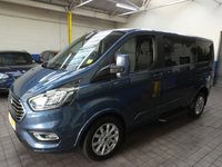 USED 2019 69 FORD TOURNEO CUSTOM 2.0 RS 128 BHP Titanium Independence WAV VEHICLE WHEELCHAIR ACCESSIBLE PROFESSIONAL CONVERSION NO VAT APP BASED SAT NAV HEATED SEATS CRUISE PARKING SENSORS