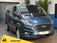 USED 2019 69 FORD TOURNEO CUSTOM 2.0 RS 128 BHP Titanium Independence WAV VEHICLE WHEELCHAIR ACCESSIBLE PROFESSIONAL CONVERSION NO VAT APP BASED SAT NAV HEATED SEATS CRUISE PARKING SENSORS