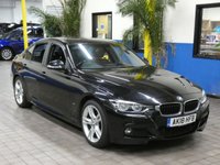 USED 2018 18 BMW 3 SERIES 2.0 330E M SPORT 4d 181 BHP SAT NAV LEATHER PARKING SENSORS VAT Q 6 MONTHS GOLD WARRANTY