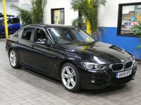 USED 2018 18 BMW 3 SERIES 2.0 330E M SPORT 4d 181 BHP SAT NAV LEATHER PARKING SENSORS VAT Q 6 MONTHS GOLD WARRANTY