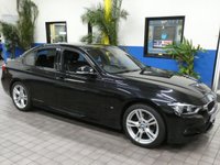 USED 2018 18 BMW 3 SERIES 2.0 330E M SPORT 4d 181 BHP SAT NAV LEATHER PARKING SENSORS VAT Q 6 MONTHS GOLD WARRANTY