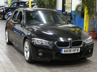 USED 2018 18 BMW 3 SERIES 2.0 330E M SPORT 4d 181 BHP SAT NAV LEATHER PARKING SENSORS VAT Q 6 MONTHS GOLD WARRANTY