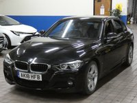 USED 2018 18 BMW 3 SERIES 2.0 330E M SPORT 4d 181 BHP SAT NAV LEATHER PARKING SENSORS VAT Q 6 MONTHS GOLD WARRANTY