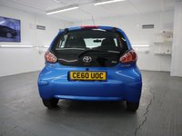 USED 2010 TOYOTA AYGO 1.0 VVT-i Blue 5dr MMT GREAT LOW MILEAGE SMALL CAR THATS CHEAP TO RUN AND LOW INSURANCE GROUP RATINGS