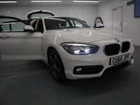 USED 2015 65 BMW 1 SERIES 1.5 116D SPORT 5d 114 BHP LOW MILEAGE  SERVICE HISTORY FINISHIED IN ALPINE WHITE