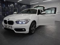 USED 2015 65 BMW 1 SERIES 1.5 116D SPORT 5d 114 BHP LOW MILEAGE  SERVICE HISTORY FINISHIED IN ALPINE WHITE