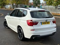 USED 2014 64 BMW X3 2.0 XDRIVE20D M SPORT 5d 188 BHP 
