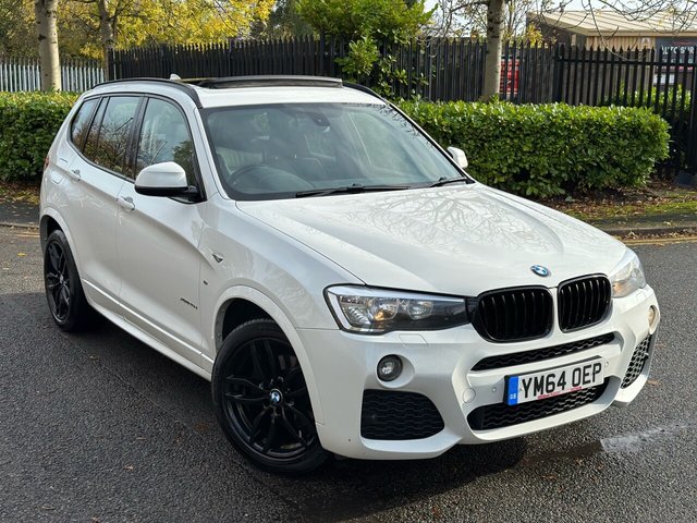 2014 64 BMW X3 2.0 XDRIVE20D M SPORT 5d 188 BHP