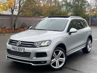 USED 2013 63 VOLKSWAGEN TOUAREG 3.0 V6 R-LINE TDI BLUEMOTION TECHNOLOGY 5d 202 BHP 