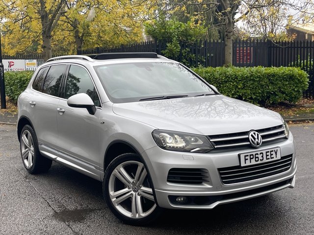 2013 63 Volkswagen Touareg 3.0 V6 R-LINE TDI BLUEMOTION TECHNOLOGY 5d 202 BHP
