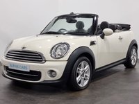 USED 2011 11 MINI CONVERTIBLE 1.6 COOPER 2d 122 BHP 5* Factory options , Striking colour combination