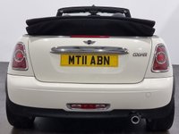 USED 2011 11 MINI CONVERTIBLE 1.6 COOPER 2d 122 BHP 5* Factory options , Striking colour combination