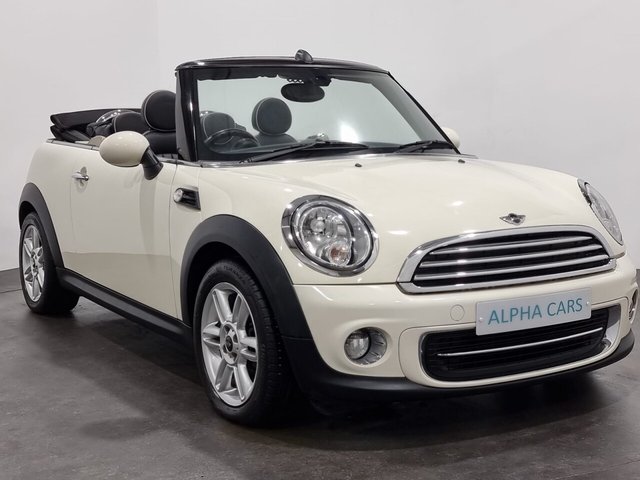 2011 11 MINI Convertible 1.6 COOPER 2d 122 BHP