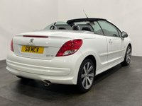 USED 2012 S PEUGEOT 207 1.6 ROLAND GARROS CC HDI 2d 112 BHP Limited Edition Roland Garros, Silver leather interior , Diamond cut alloy wheels