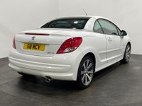 USED 2012 S PEUGEOT 207 1.6 ROLAND GARROS CC HDI 2d 112 BHP Limited Edition Roland Garros, Silver leather interior , Diamond cut alloy wheels