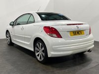 USED 2012 S PEUGEOT 207 1.6 ROLAND GARROS CC HDI 2d 112 BHP Limited Edition Roland Garros, Silver leather interior , Diamond cut alloy wheels