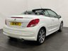 USED 2012 S PEUGEOT 207 1.6 ROLAND GARROS CC HDI 2d 112 BHP Limited Edition Roland Garros, Silver leather interior , Diamond cut alloy wheels