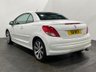 USED 2012 S PEUGEOT 207 1.6 ROLAND GARROS CC HDI 2d 112 BHP Limited Edition Roland Garros, Silver leather interior , Diamond cut alloy wheels