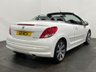 USED 2012 S PEUGEOT 207 1.6 ROLAND GARROS CC HDI 2d 112 BHP Limited Edition Roland Garros, Silver leather interior , Diamond cut alloy wheels