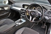 USED 2014 64 MERCEDES-BENZ C-CLASS 2.1 C250 CDI AMG SPORT EDITION PREMIUM 2d AUTO 202 BHP 2 Owners, Mercedes History, Part Leather Electric Heated Seats, Reversing Camera, Parking Sensors, Satellite Navigation