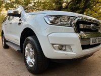 USED 2017 17 FORD RANGER 2.2 LIMITED 4X4 DCB TDCI 4d 148 BHP ZERO DEPOSIT FINANCE AVAILABLE