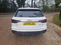 USED 2020 70 AUDI A4 2.0 AVANT TFSI S LINE BLACK EDITION 5d 148 BHP ZERO DEPOSIT FINANCE AVAILABLE