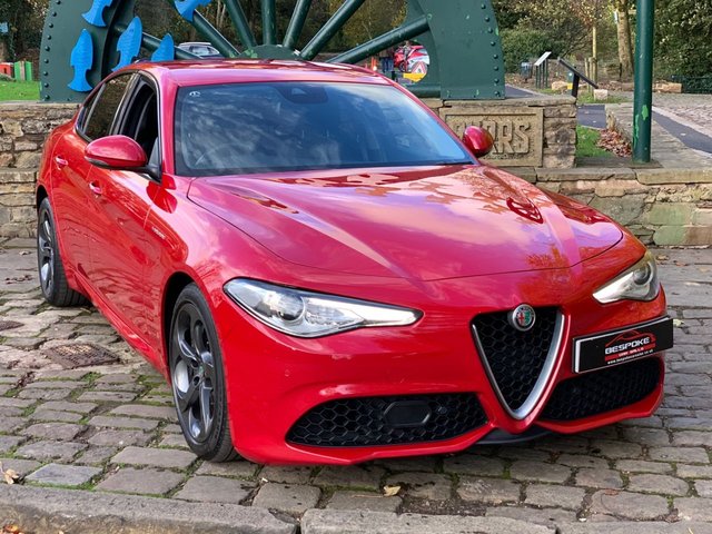 2018 68 Alfa Romeo Giulia 2.0 TB VELOCE 4d 277 BHP