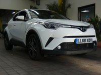 USED 2019 68 TOYOTA CHR 1.2 EXCEL AWD 5d 114 BHP SAT NAV LEATHER HEATED SEATS 10 YR TOYOTA WARRANTY TILL JAN 2029