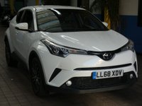 USED 2019 68 TOYOTA CHR 1.2 EXCEL AWD 5d 114 BHP SAT NAV LEATHER HEATED SEATS 10 YR TOYOTA WARRANTY TILL JAN 2029