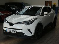 USED 2019 68 TOYOTA CHR 1.2 EXCEL AWD 5d 114 BHP SAT NAV LEATHER HEATED SEATS 10 YR TOYOTA WARRANTY TILL JAN 2029