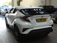 USED 2019 68 TOYOTA CHR 1.2 EXCEL AWD 5d 114 BHP SAT NAV LEATHER HEATED SEATS 10 YR TOYOTA WARRANTY TILL JAN 2029